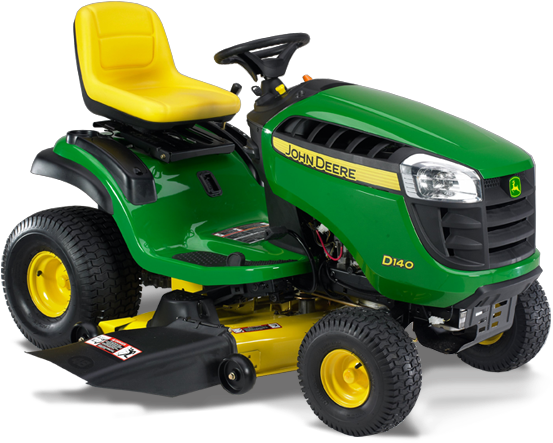 Tractor De Cortar Pasto John Deere D140 22 Hp - John Deere Lawn Mower (642x642), Png Download