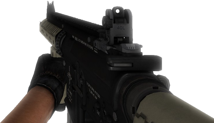 M4a1 Df3 - Assault Rifle (737x425), Png Download