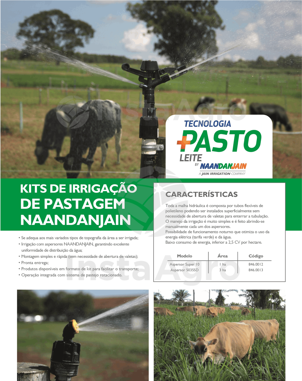 Pasto Kit De Irrigação Pastagem Aspersão - Working Animal (1600x1600), Png Download