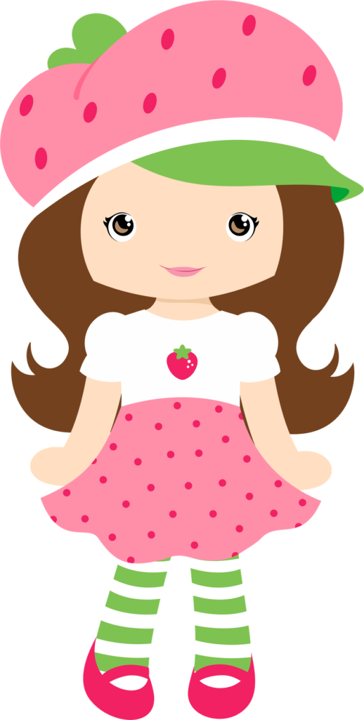 Strawberry Shortcake Pictures Spring Clipart - Strawberry Shortcake Clipart Minus (518x1024), Png Download