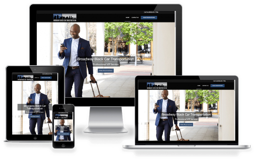 Broadway Black Car - Thiết Kế Website Tại Nam Định (1030x649), Png Download