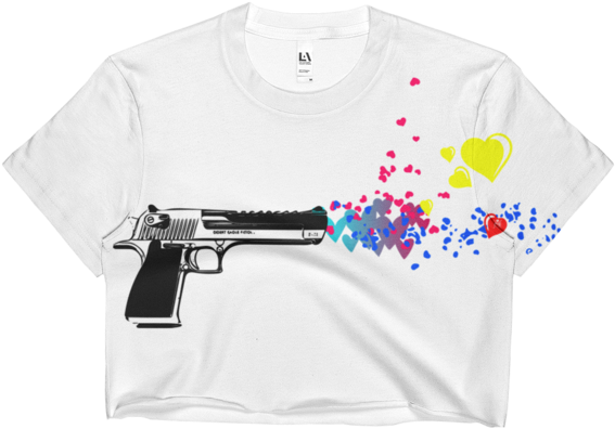 Desert Eagle♥ Crop Top (600x600), Png Download