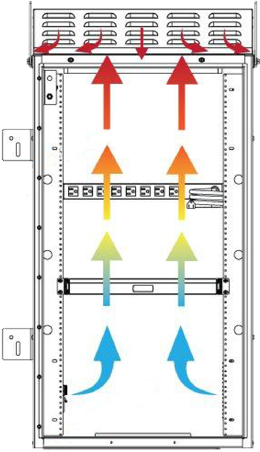 The Ambient Air Reaches The Life Saver™ Roof And Is - Diagram (900x1563), Png Download