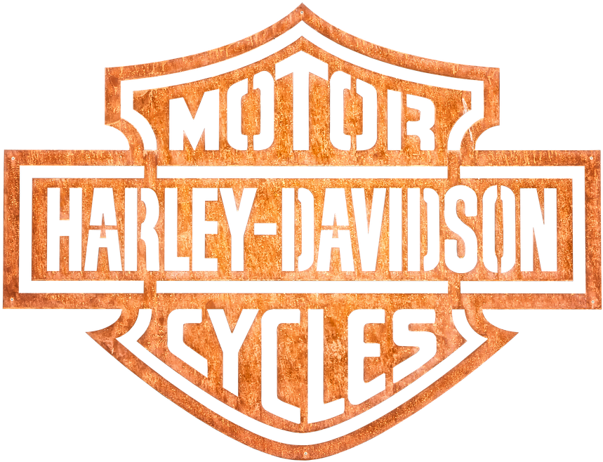 Latest Emblem Motor Cycles Harley - Harley Davidson Logo Stempel (929x720), Png Download