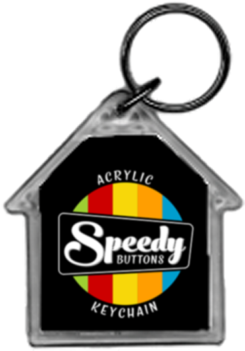 House Acrylic Key Chains - Keychain (800x800), Png Download