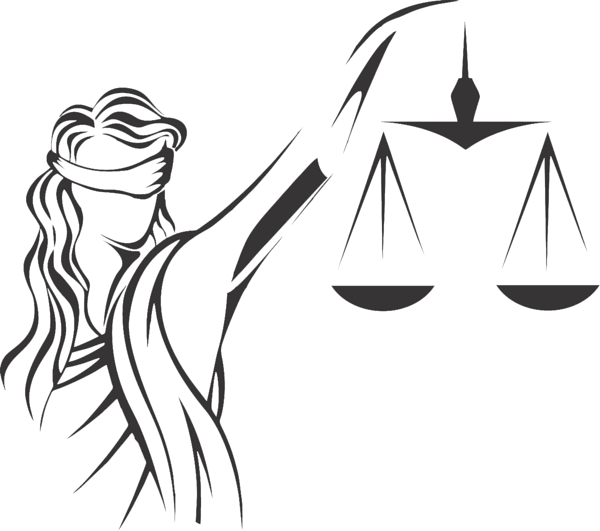 Justice Positive Law Themis Lawyer Png Free Photo Clipart - Vector Dama De La Justicia (1200x1062), Png Download