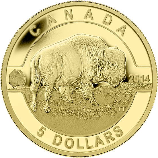 Canada Goose Coin (570x570), Png Download