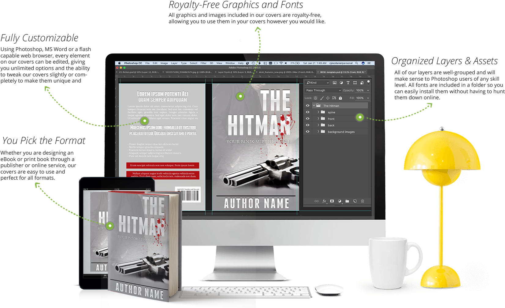 Our High Quality Professionally Designed Covers Give - Online Advertising (1700x1025), Png Download