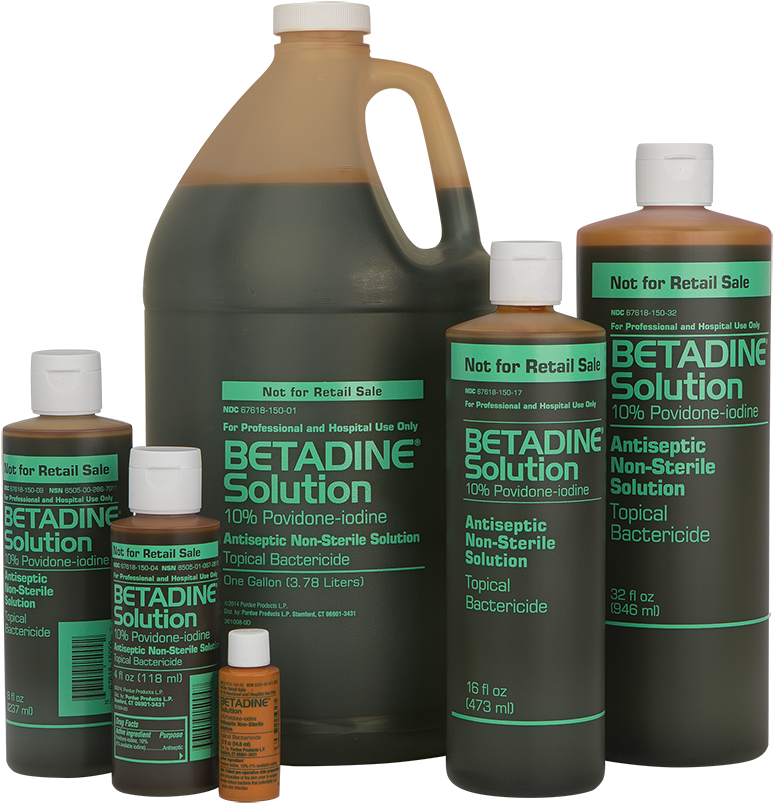 Betadine® Solution - Betadine Povidone Iodine (800x828), Png Download