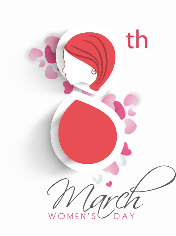 8 March Png Free Download - March 8 (616x823), Png Download
