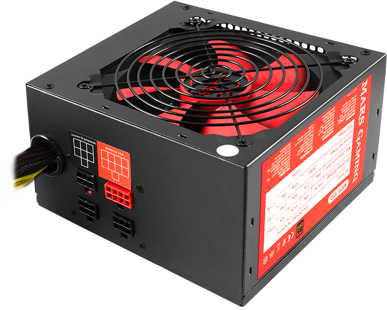 Mpii850 Power Supply - Mars Gaming Mpii750 (960x960), Png Download