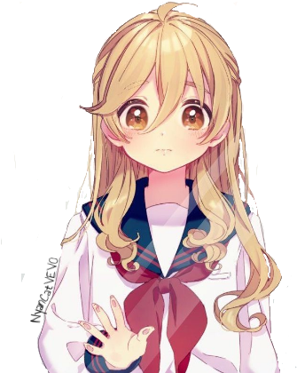 Anime Girl By Nyancatvevo - Cute Anime Girl Transparent (733x424), Png Download