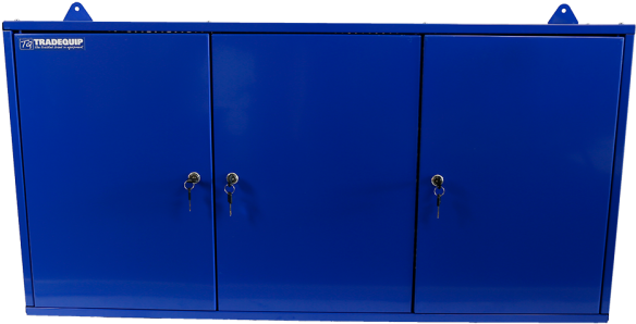 Tradequip Tool Cabinet Steel Wall Mounted 1200 X 600(h) - Door (600x600), Png Download