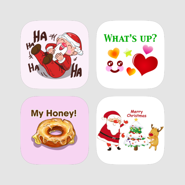 Merry Christmas & Happy New Year 4 - Cartoon (630x630), Png Download