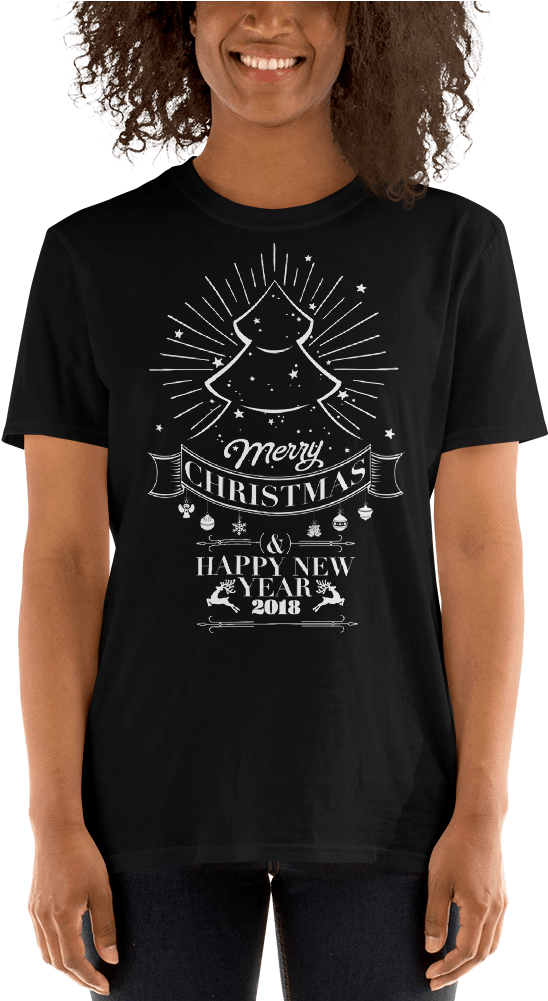 Merry Christmas And Happy New Year - T Shirt I M Mostly Peace Love And Light (1000x1000), Png Download