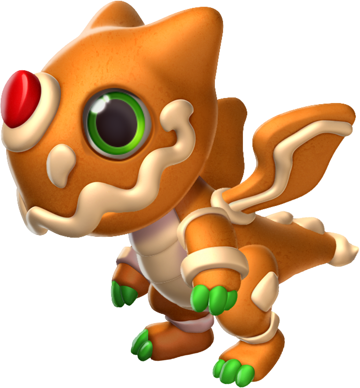 Ginger Dragon Baby - Ginger Dragon Dragon Mania Legends (1180x1272), Png Download