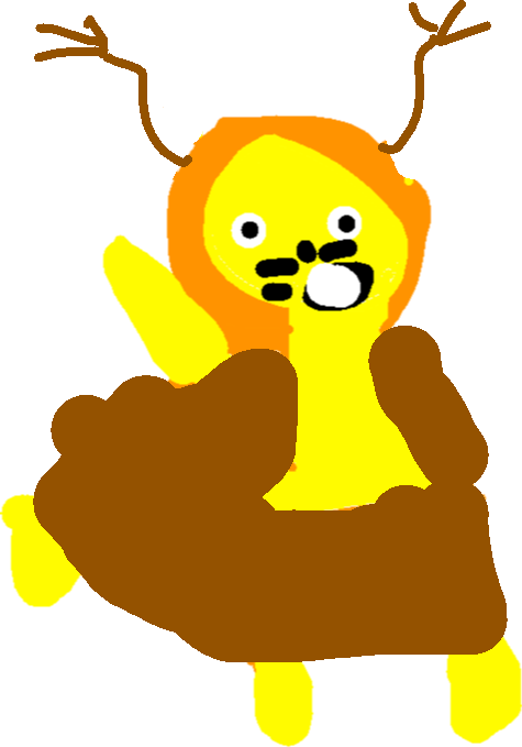 Drawing - Deer Doge (475x679), Png Download