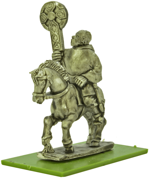 The Final Horse Mounted Figure Is A Christian Priest, - Figurine (700x713), Png Download
