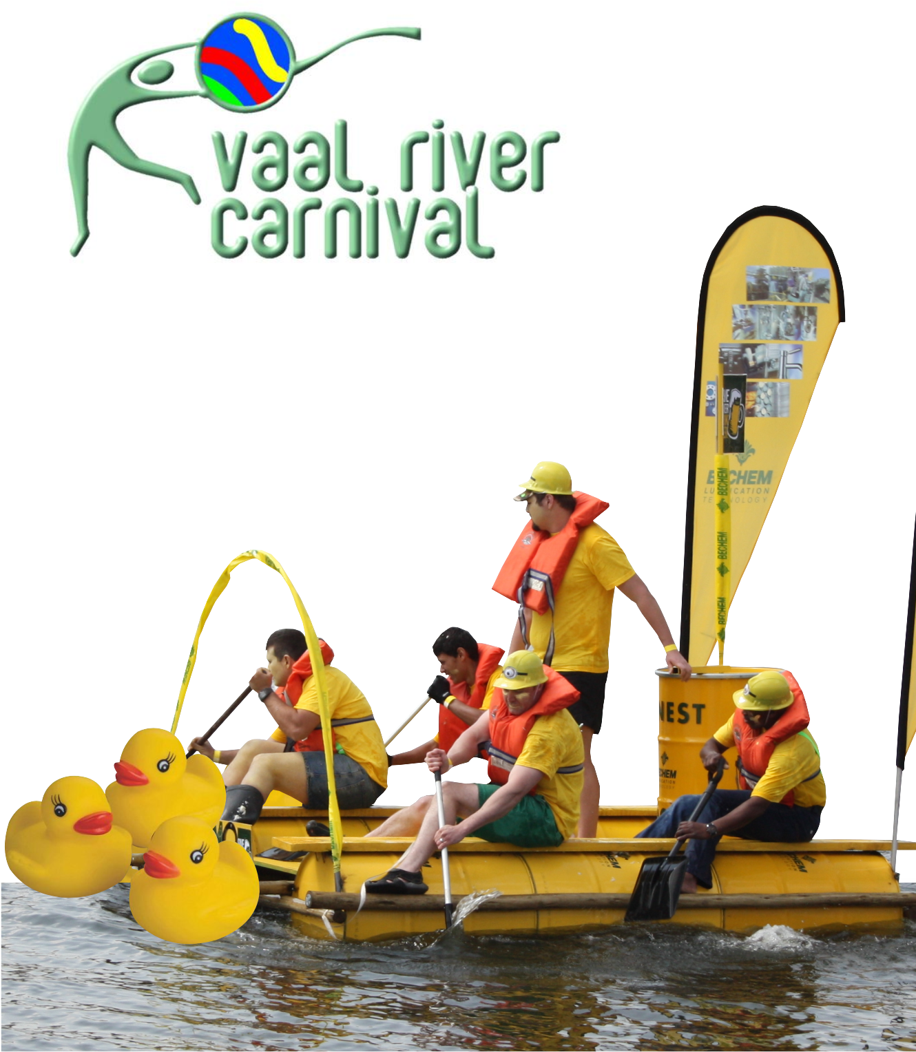 Spring Beer Festival Annual Raft Race (1329x1579), Png Download