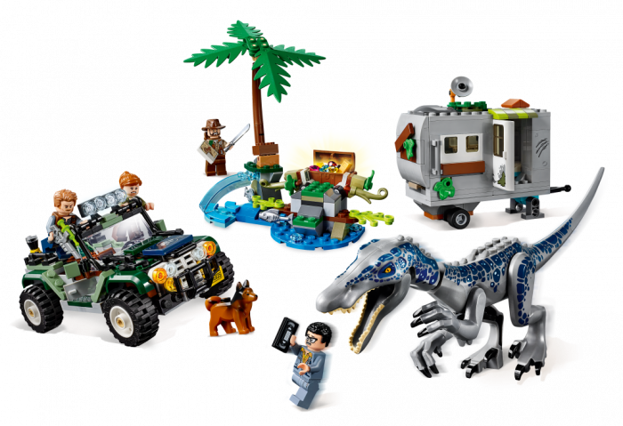 Triceratops Rampage 447 Pieces - Lego Jurassic World 2019 (700x479), Png Download