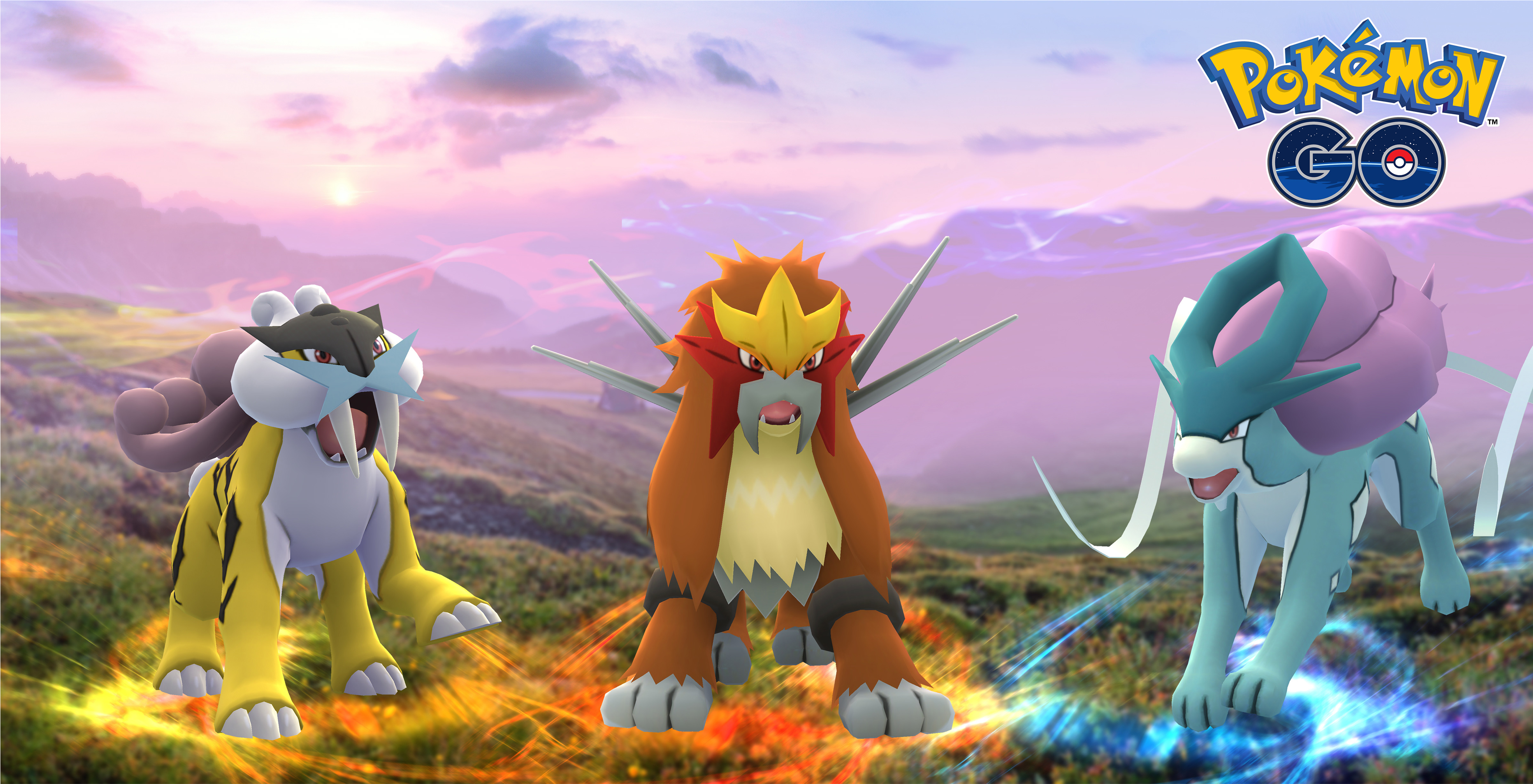 Pokémon Go Releases Legendary Dog Pokémon In Their - Suicune Pokemon Go (4800x2520), Png Download