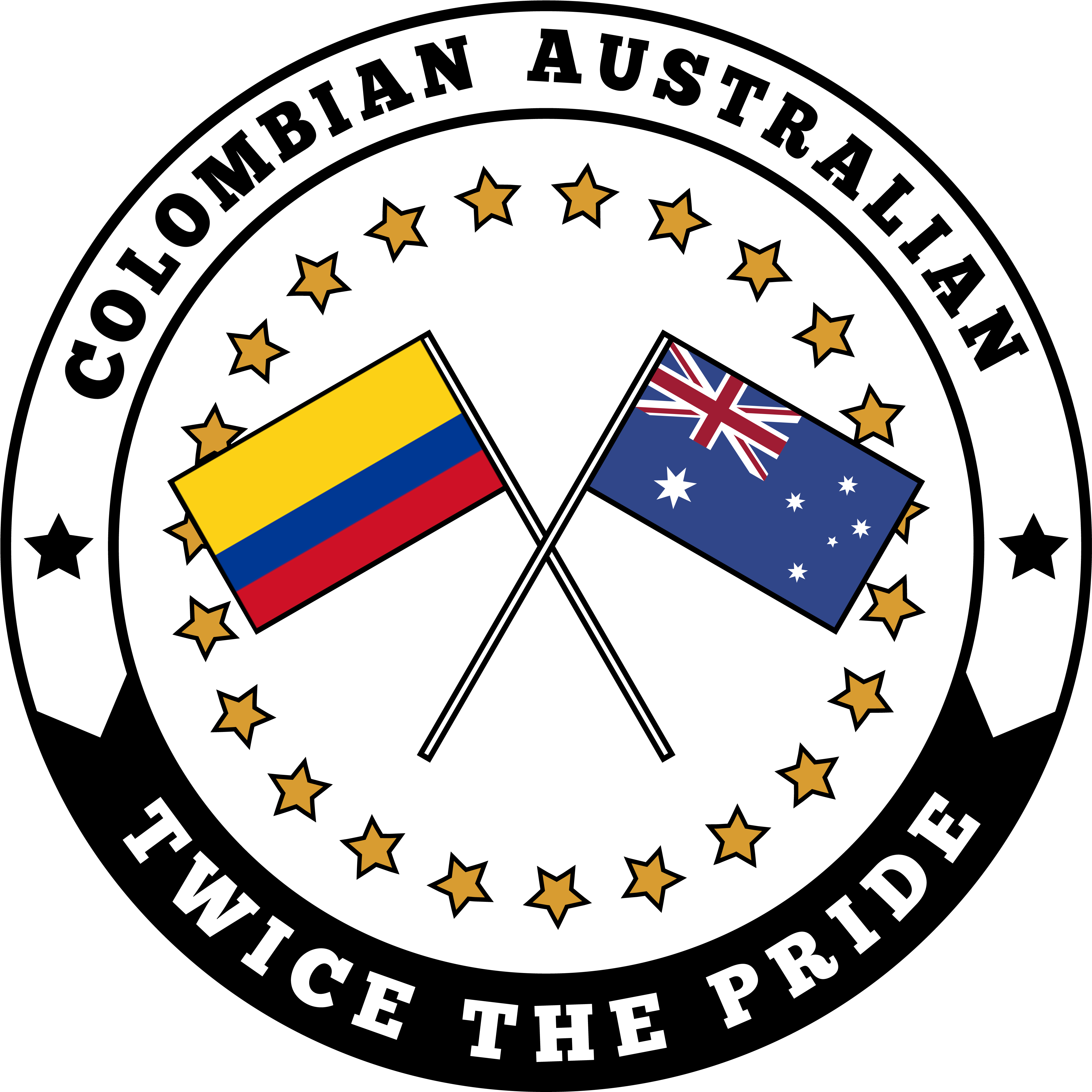 Welcome To Our Colombian Australian Range Of Products - Scottish And Australian Flag Combined (4253x4271), Png Download