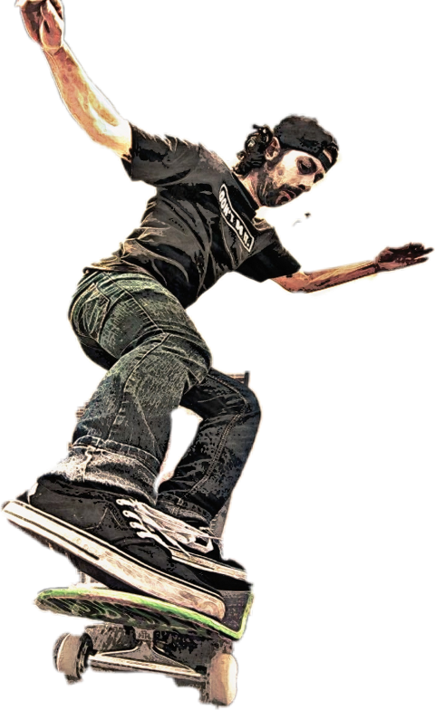 Kickflip (480x784), Png Download