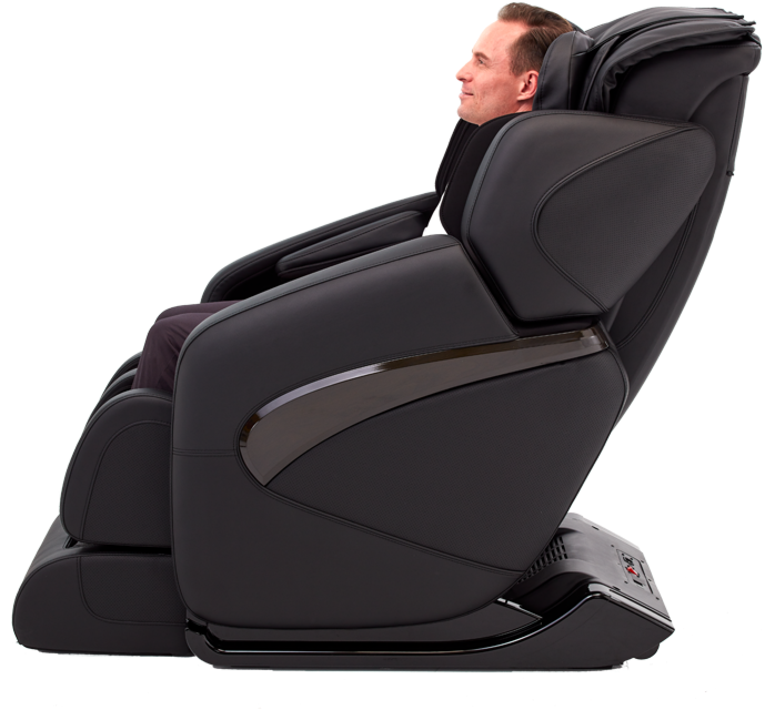Inner Balance Wellness Jin Massage Chair Person Side - Electric Massaging Chair (700x700), Png Download