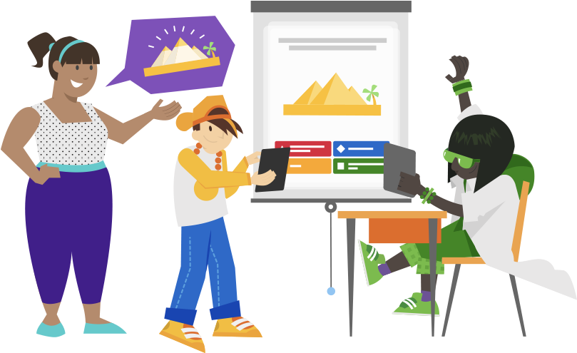 Kahoot For Businesses - Cartoon (880x630), Png Download