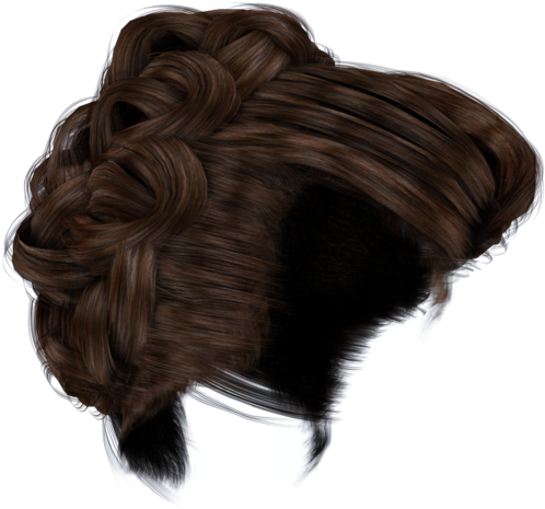 Hair Bun Png (600x521), Png Download