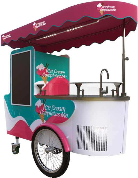 Procopio Vision Smoothies - Tricycle (607x700), Png Download