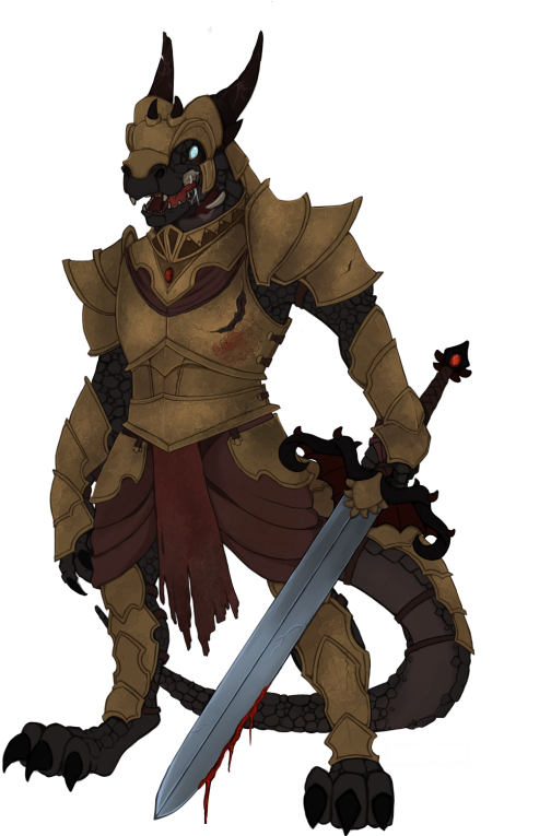 Here's A Nice Cute Undead Dragon Born Boi - Cartoon (614x780), Png Download