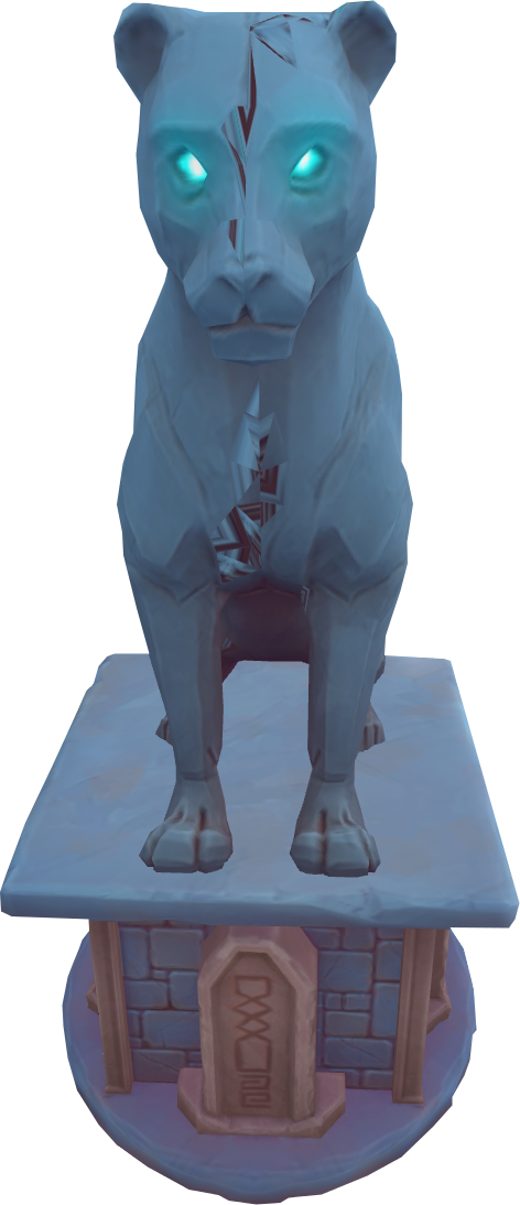 Amascut Gravestone Detail - Figurine (472x1094), Png Download