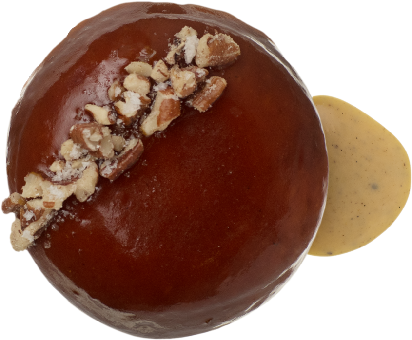 Pumpkin Pie Filled - Bourbon Ball (1110x894), Png Download