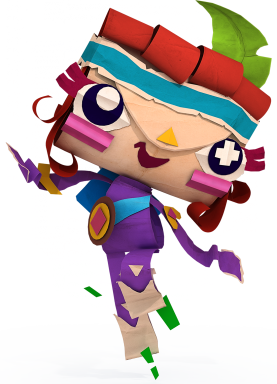 Tearaway Unfolded Atoi (554x768), Png Download