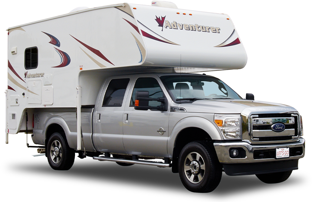 Truck Camper (1070x680), Png Download