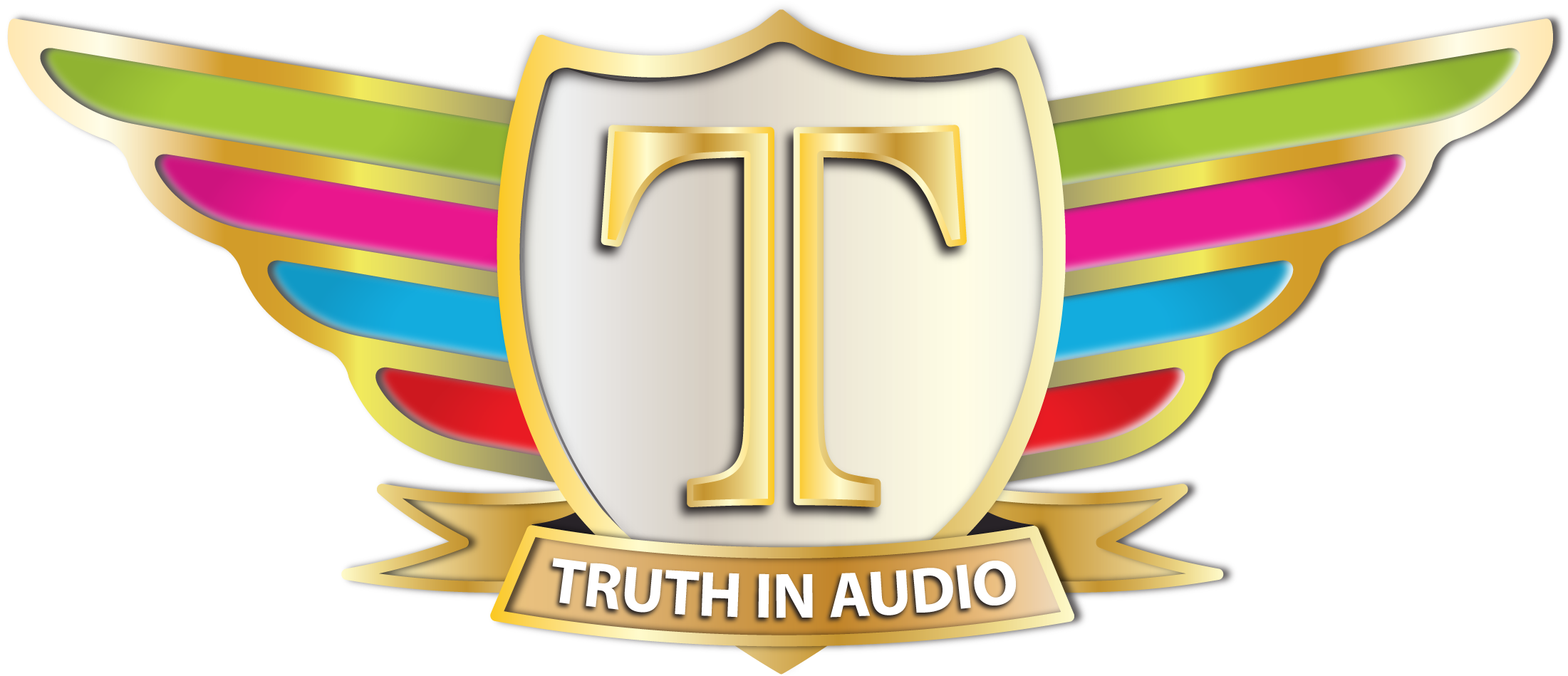 Truth In Audio Logo (2458x1209), Png Download