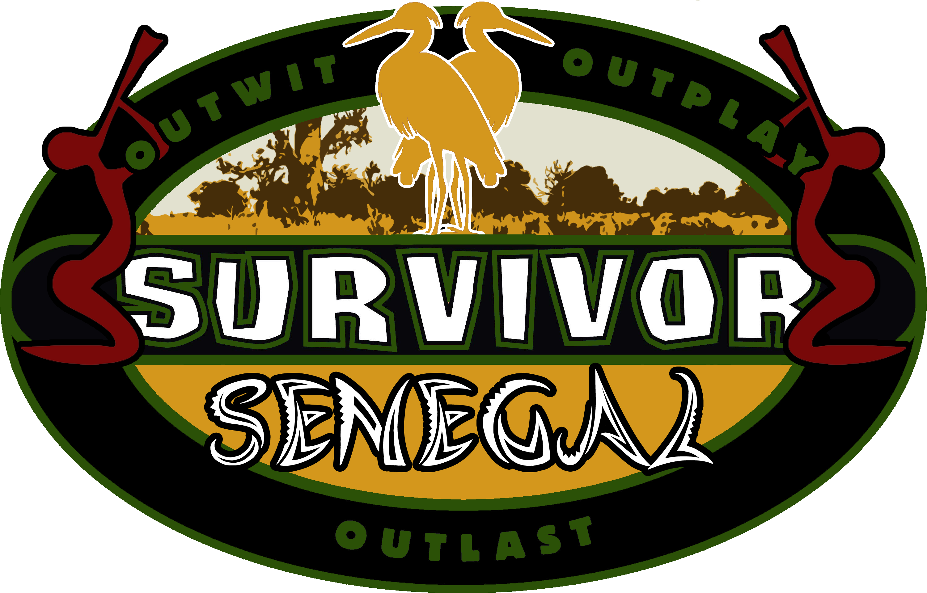 Torch Clipart Survivor - Survivor Logo Template (3000x1920), Png Download
