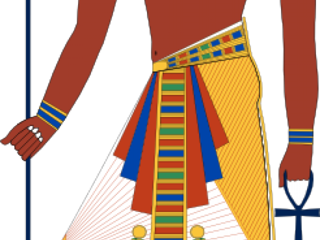 Egypt Clipart King Tut - Ancient Egyptian Gods Clothing (640x480), Png Download