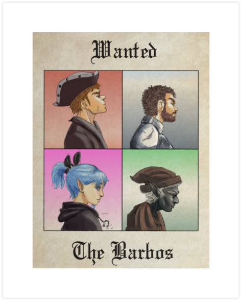 Limited Edition Gnomes Tomes And Catacombs Wanted Poster - Girl (1200x650), Png Download