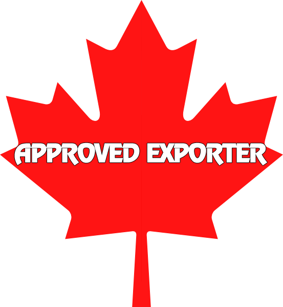 Approved Canadian Exporter - Canada Flag (553x599), Png Download