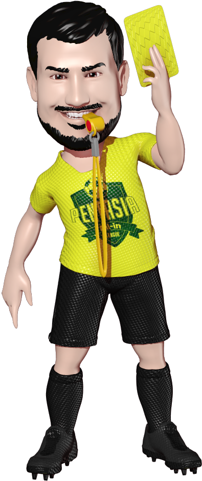 Pentasia League Referee Png - Toddler (546x1049), Png Download