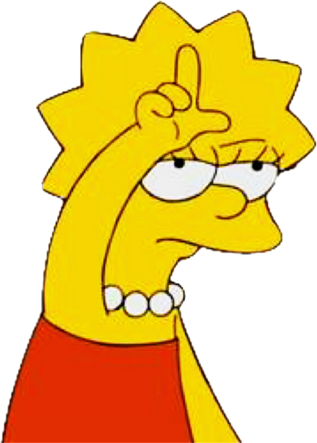 Lisa Sticker - Lisa Simpsons (1024x1428), Png Download