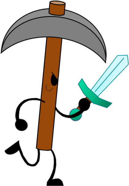Pickaxe (493x630), Png Download