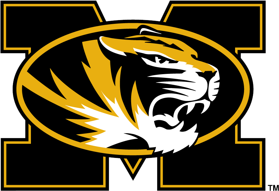 Missouri - Missouri Tigers (910x627), Png Download
