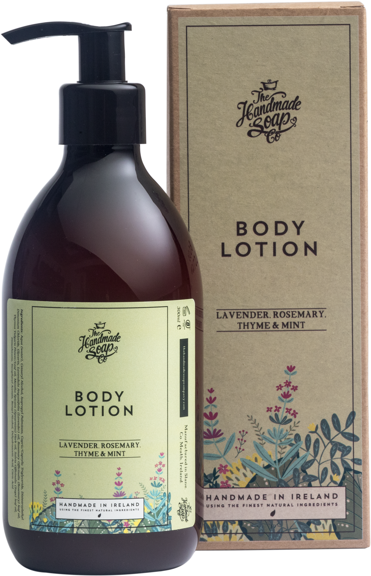Lavender, Rosemary, Thyme & Mint Body Lotion (2048x2048), Png Download