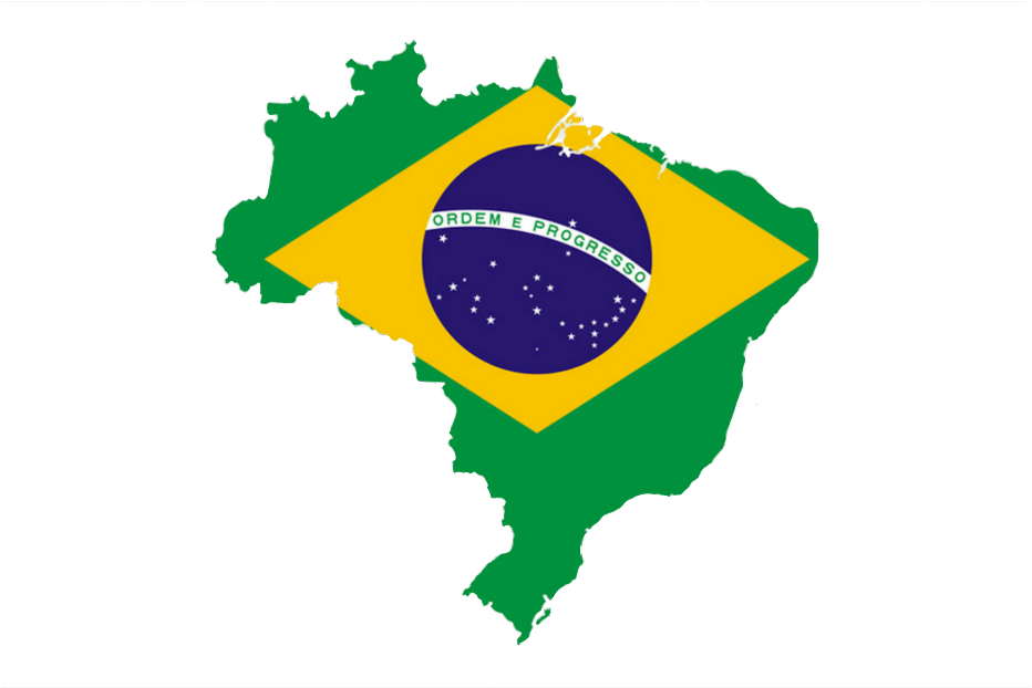 Brasil Bandeira Mapa Bandeiradobrasil - Brazil Flag Map (1024x1024), Png Download