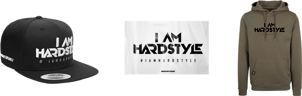 Contact Us - Bandera I Am Hardstyle (1296x400), Png Download