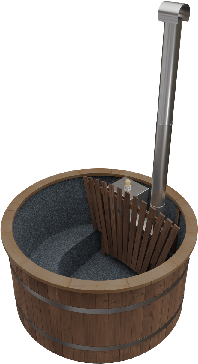 Welltub Exclusive Woody Compact 476 1 - Thermally Modified Wood (1280x1280), Png Download