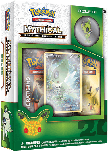 Mythical Pokemon Collection - Pokemon Box Jirachi Mythical Box (600x600), Png Download